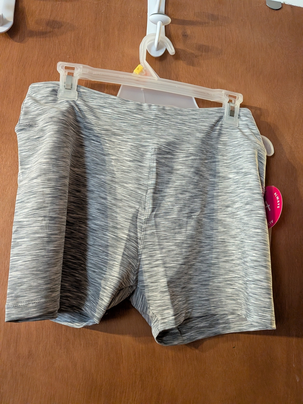 Always Heathered Gray Bike Shorts